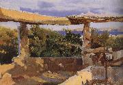 Joaquin Sorolla Harvey Asia waterwheel china oil painting artist